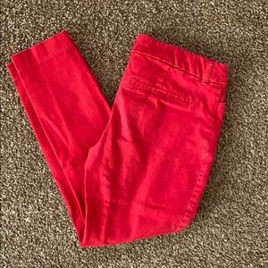 red old navy pixie pants size 4